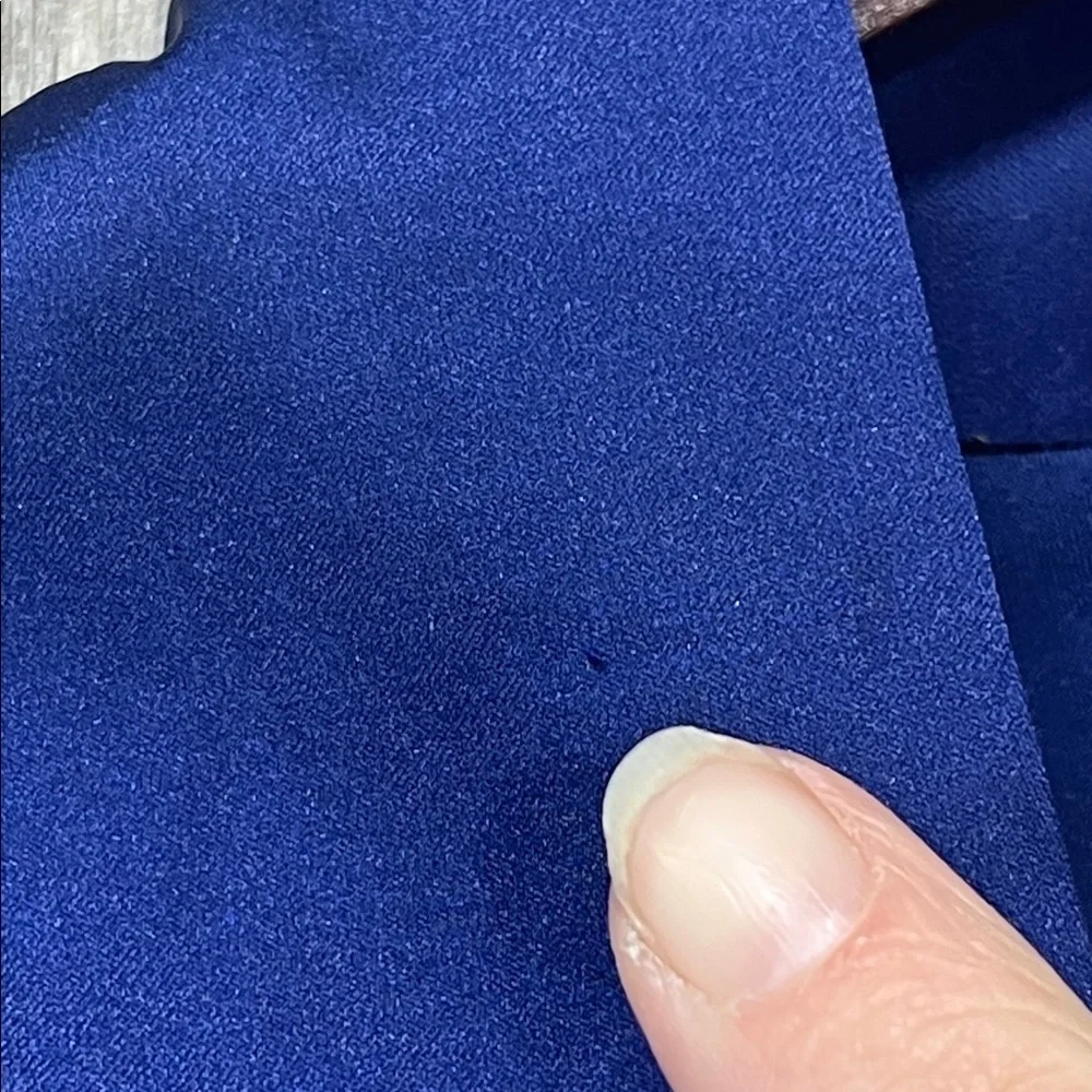 AKRIS Blue Sleeveless Midi Dress